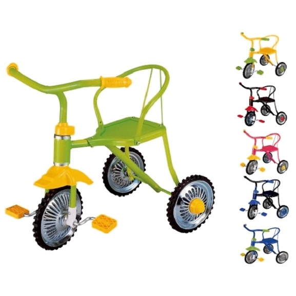 Велосипед трехколесный "Озорной ветерок" (колеса пластик, цвет в ассортименте)