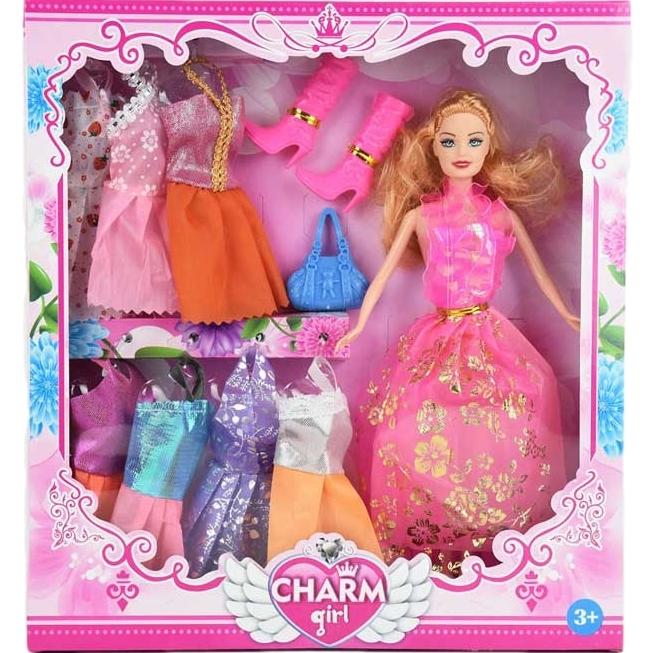 Кукла "Шарм" с набором одежды (29 см)
