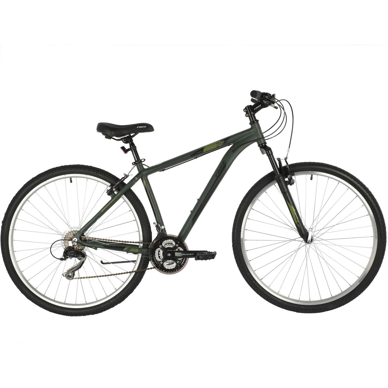 Велосипед 29" Foxx Atlantic (зеленый, 18 скоростей)
