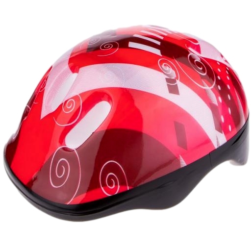 Шлем защитный пенопласт., красный Т19985