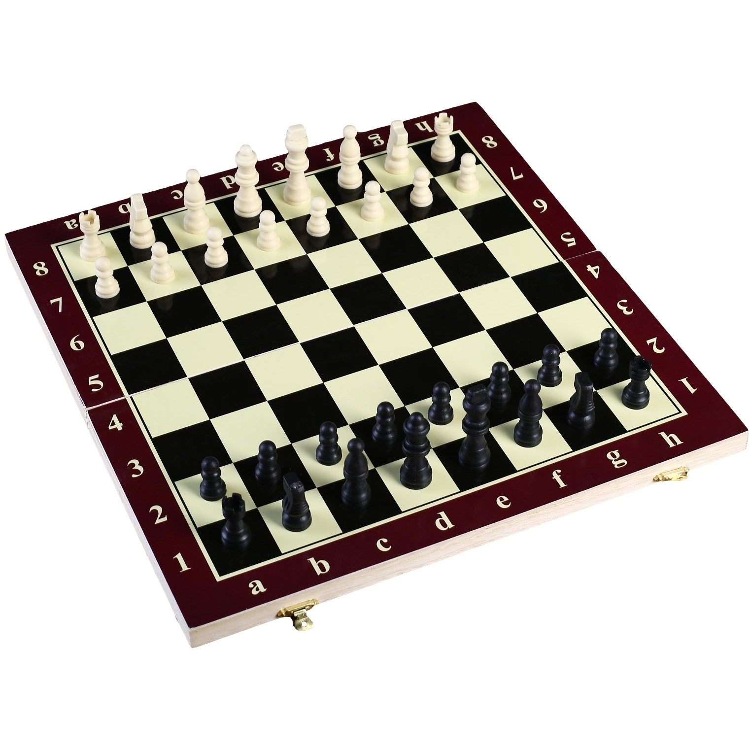 Настольная игра "Шахматы" (доска дерево 39х39 см)