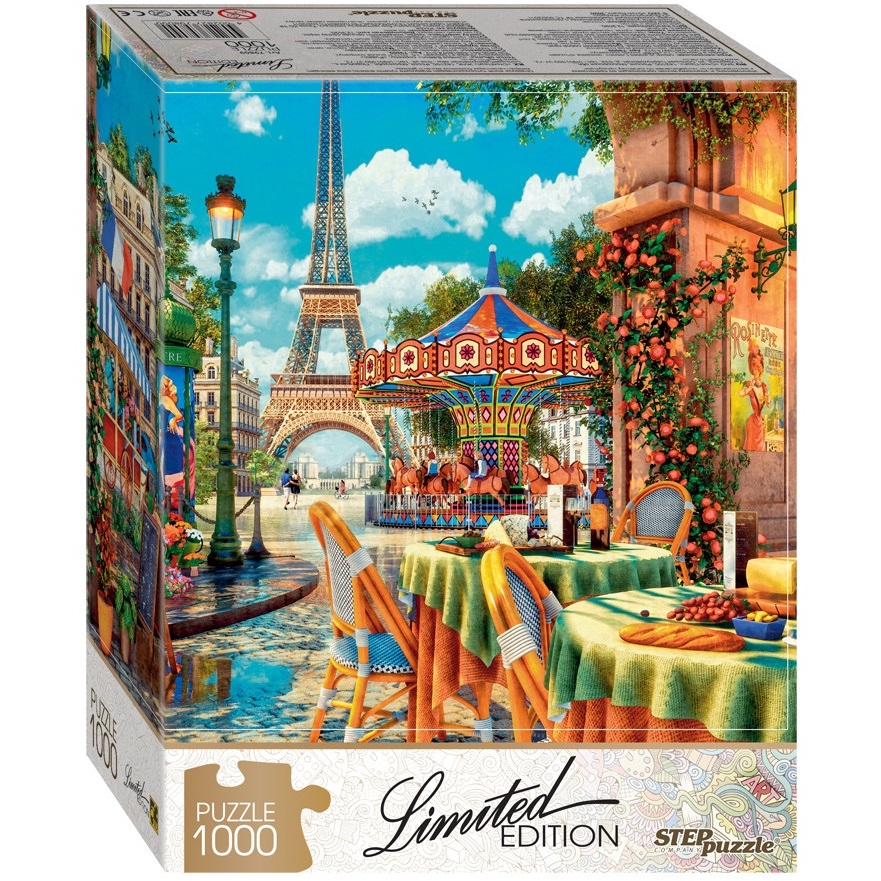Мозаика "puzzle" 1000 "кафе в париже" (limited edition) 79809