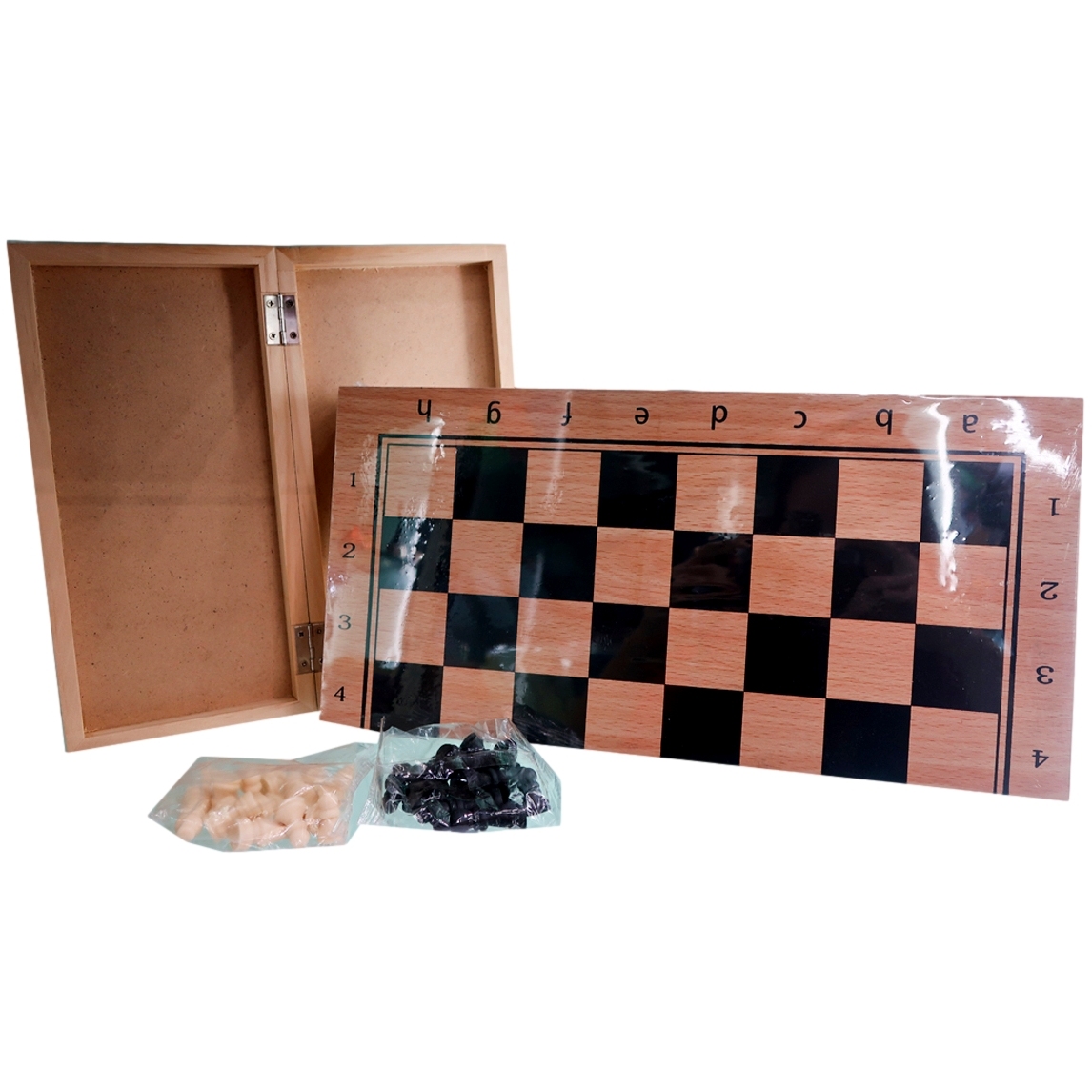 Шахматы деревянные (34х17х3.5 см)