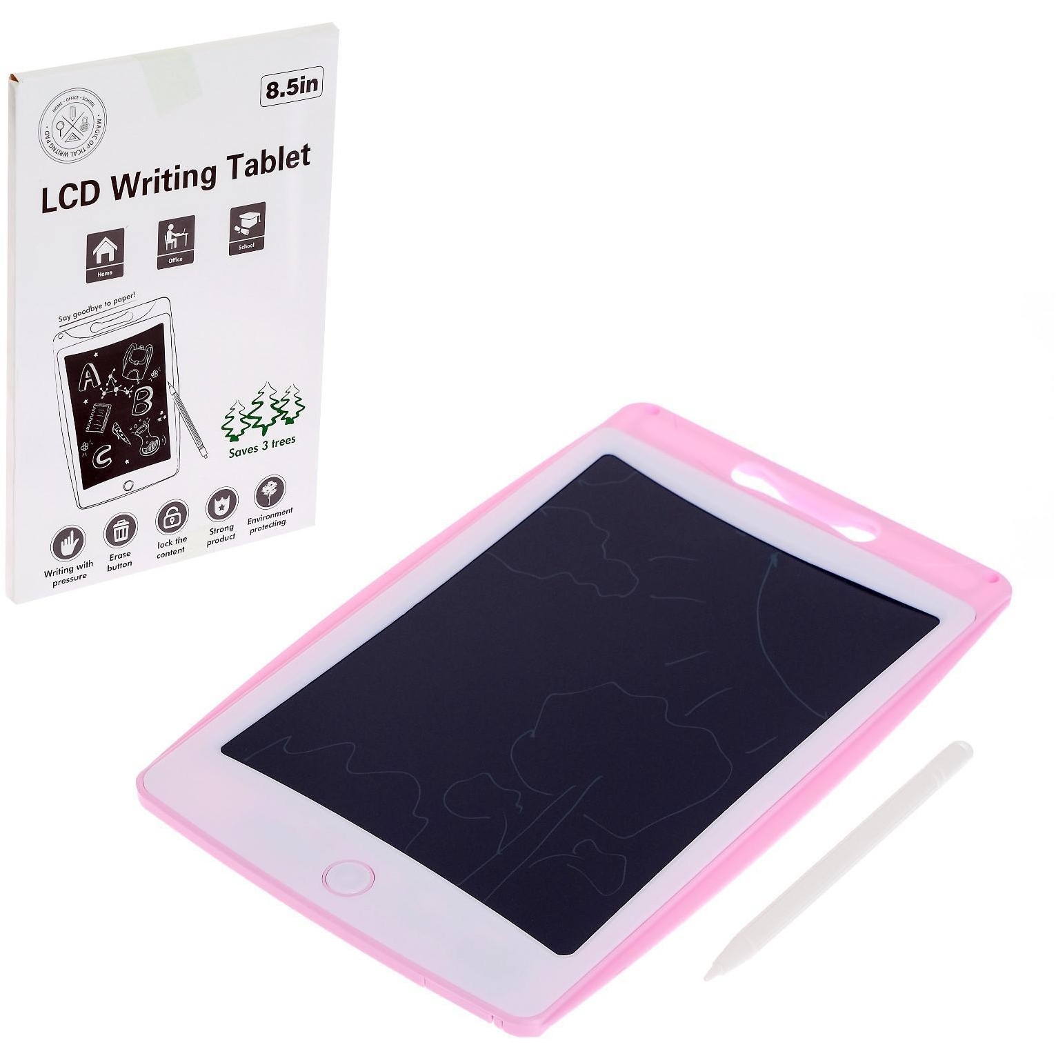 Планшет для рисования LCD с ручкой (14.3х23 см) 4621664