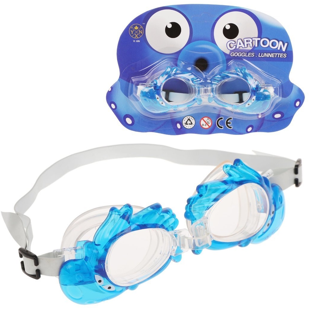 Очки для плавания детские "Осьминог" YХ528-15В