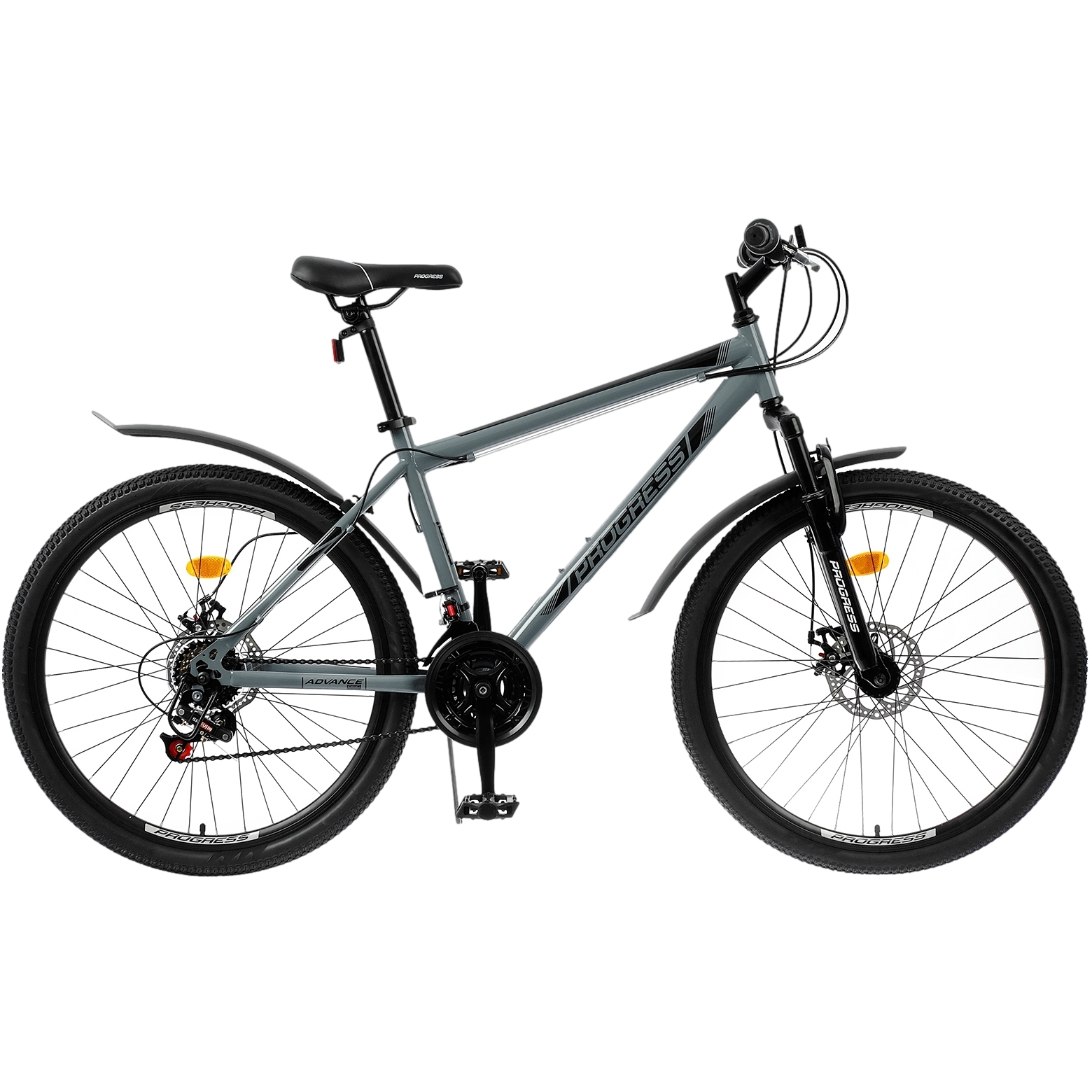 Велосипед 26" Progress модель Advance Disc RUS (серый)