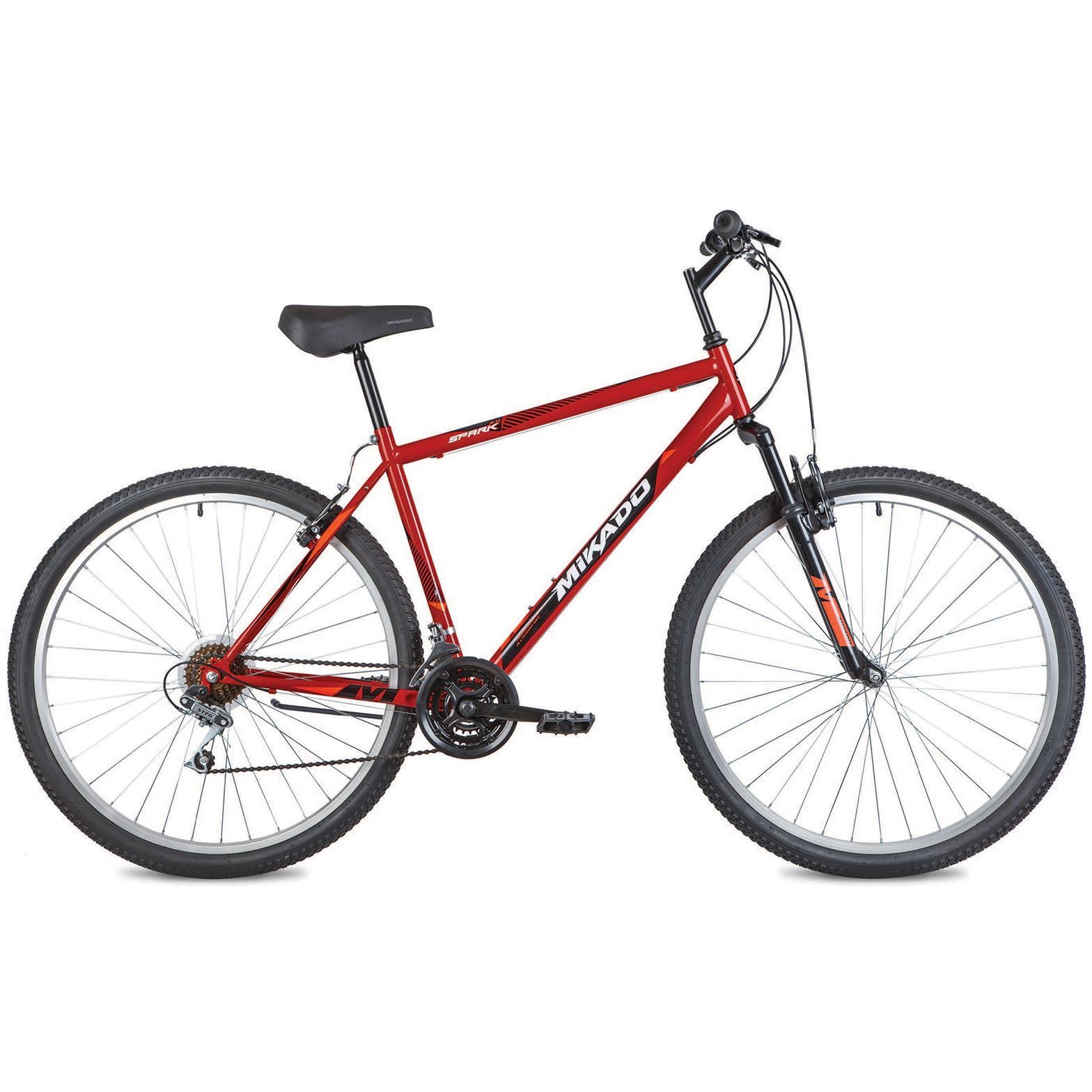 Велосипед 26" Mikado Spark 3.0 (красный, 18 скоростей)