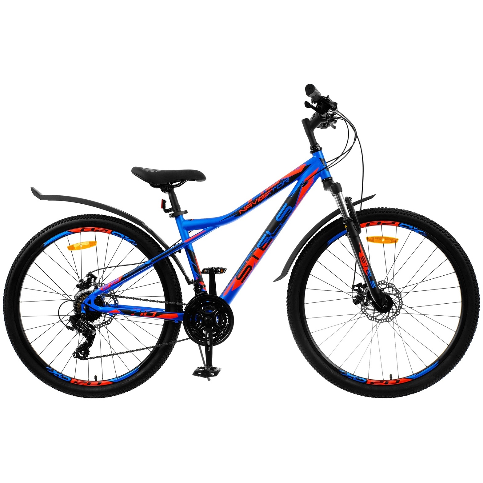 Велосипед 27,5" Stels navigator-710 MD (синий/чёрный/красный) 4816442