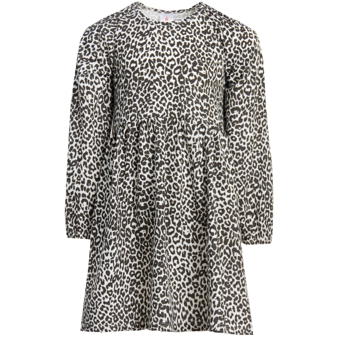 Платье д/р 116 "Нана-2" леопардовое черный Пл-601/2