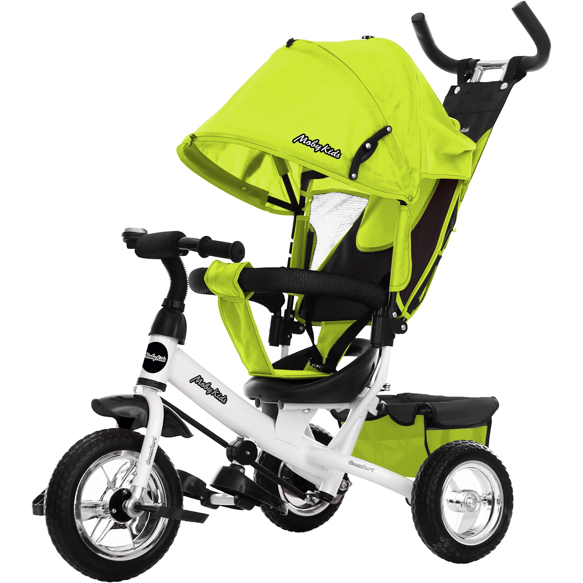 Велосипед трехколесный Moby Kids Comfort (зеленый, колеса eva)