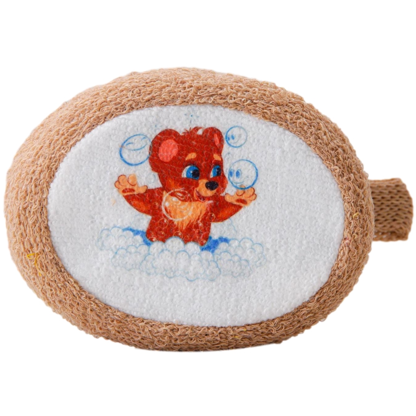 Мочалка "Мишутка", 11х14 см 6832407