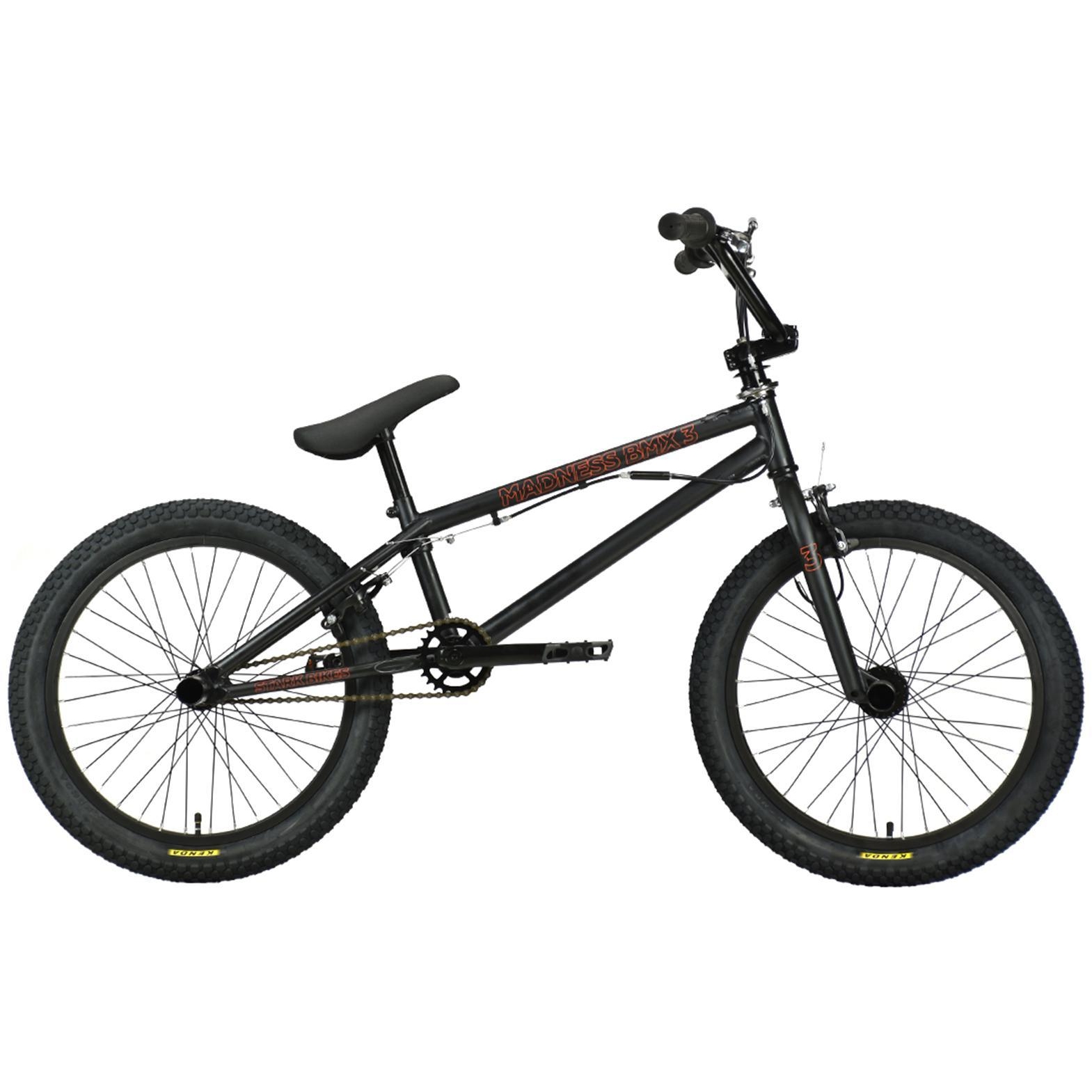 Велосипед 20" Stark Madness BMX 3 (черный/оранжевый) 7007526