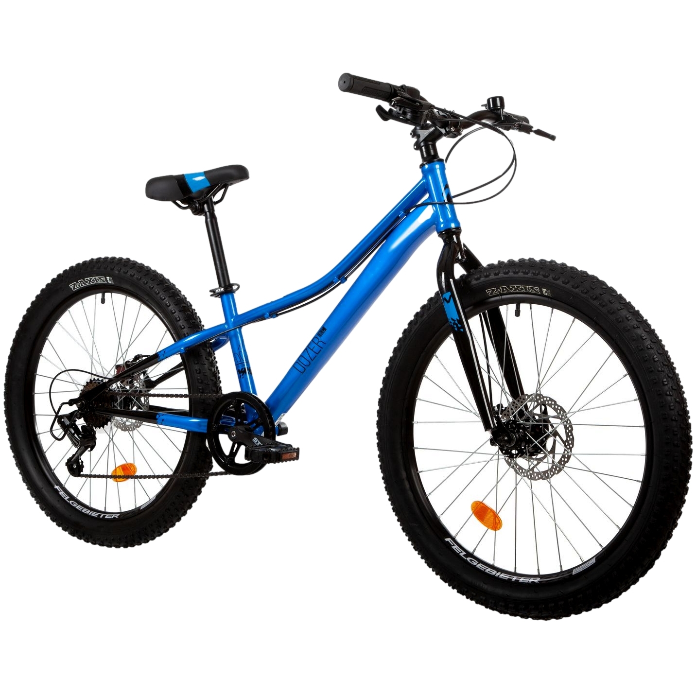 Велосипед 24" Novatrack Dozer (синий, 6 скоростей)