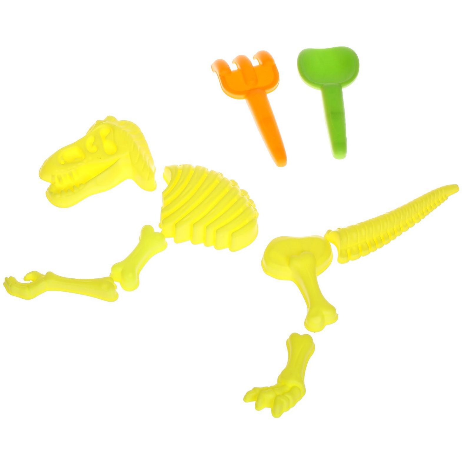 Песочный набор "раскопки динозавра", 9 предметов, микс 5470169