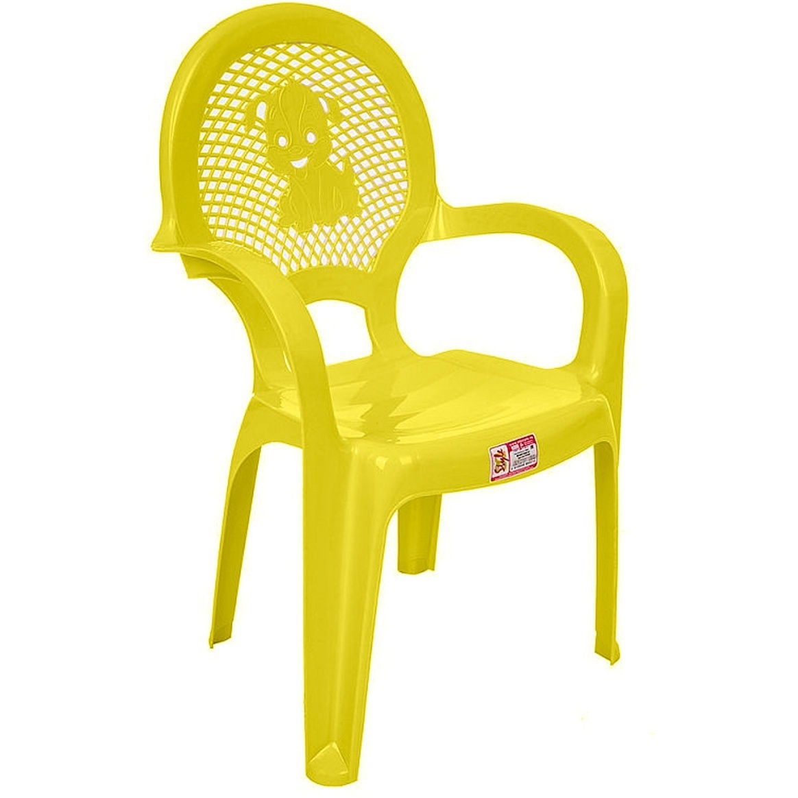 Детский стульчик желтый 06206 ЖЕЛТ