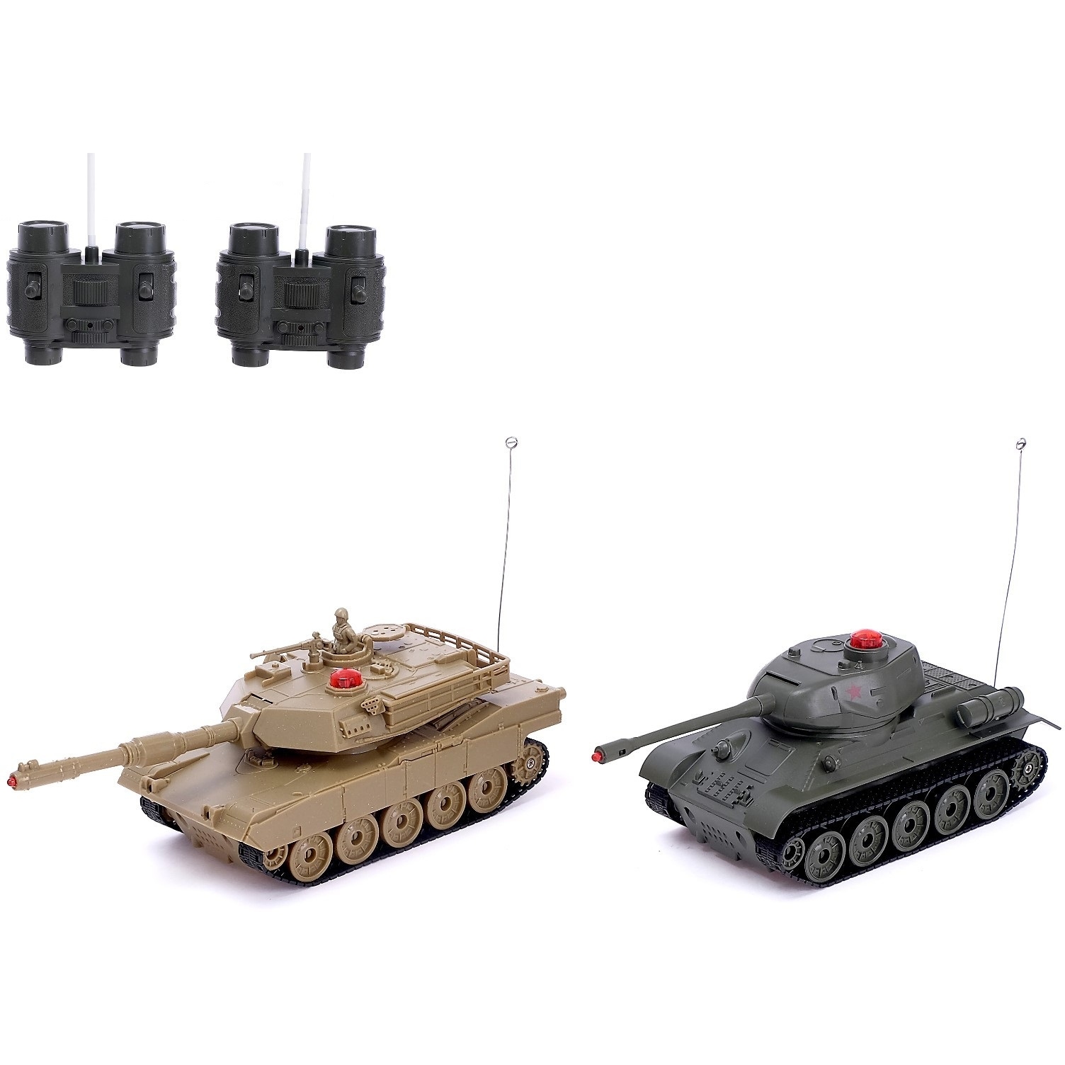 Танковый бой с пультом "Военная стратегия" (2 танка)