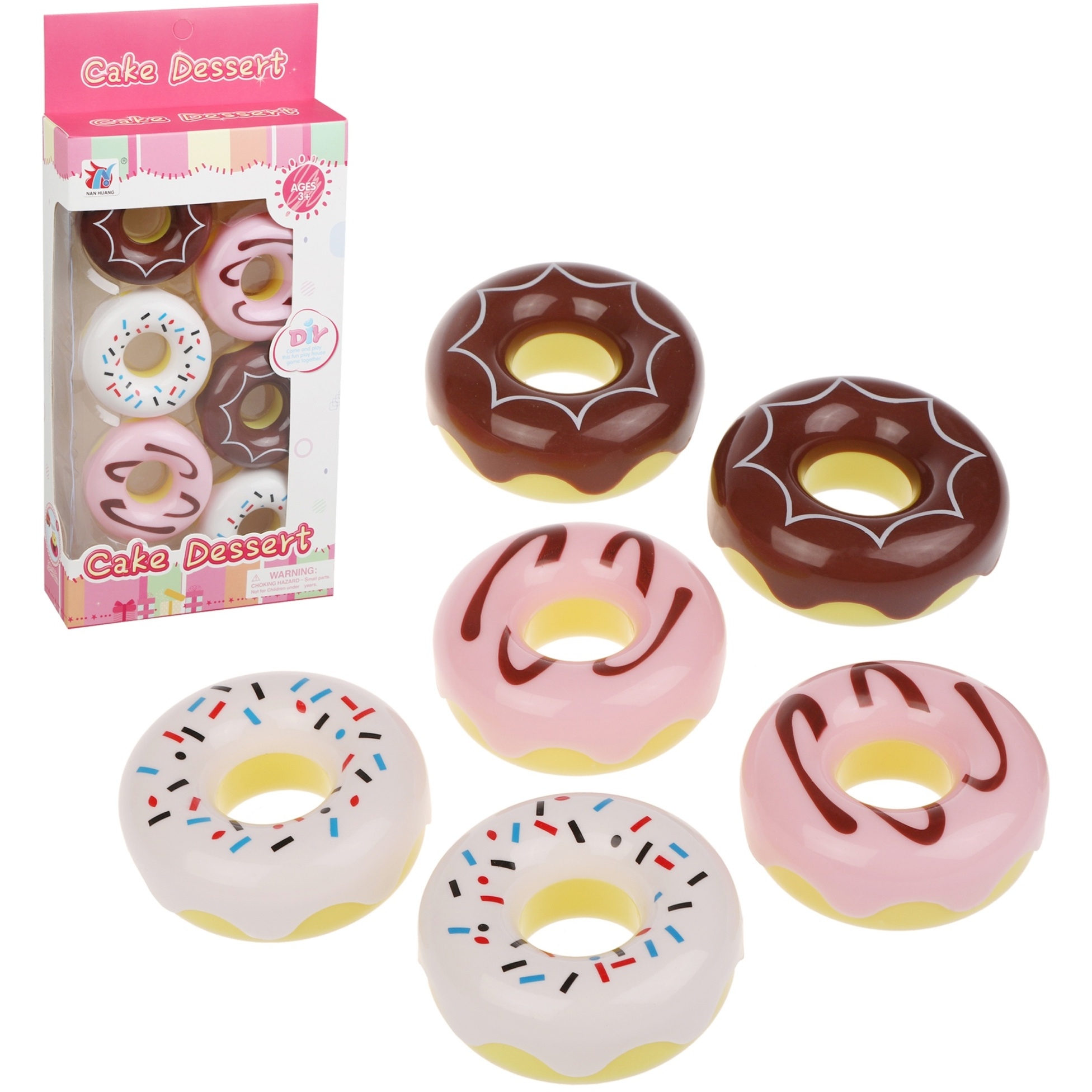 Игровой набор продукты, в компл. 6 предм., кор. 584А
