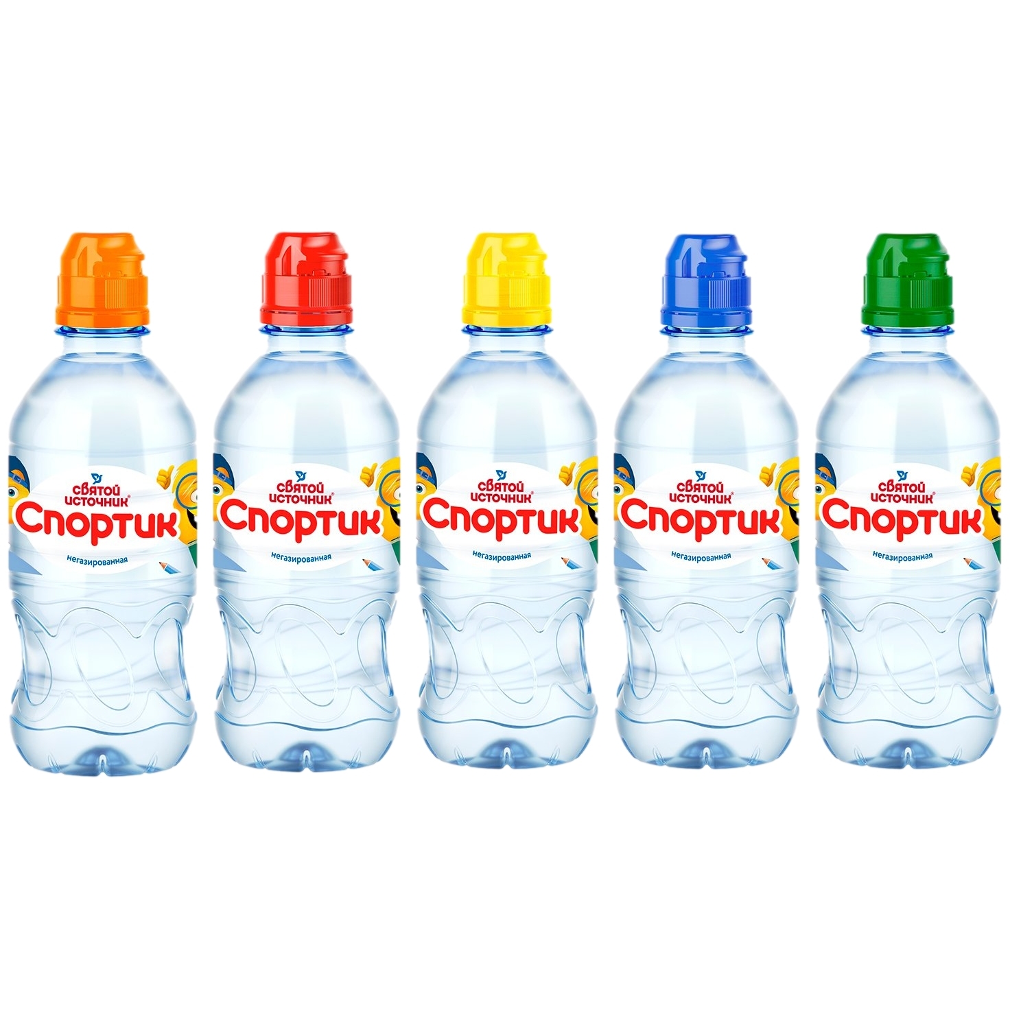 Вода "Святой источник" Спортик (негазированная, 330 мл.)