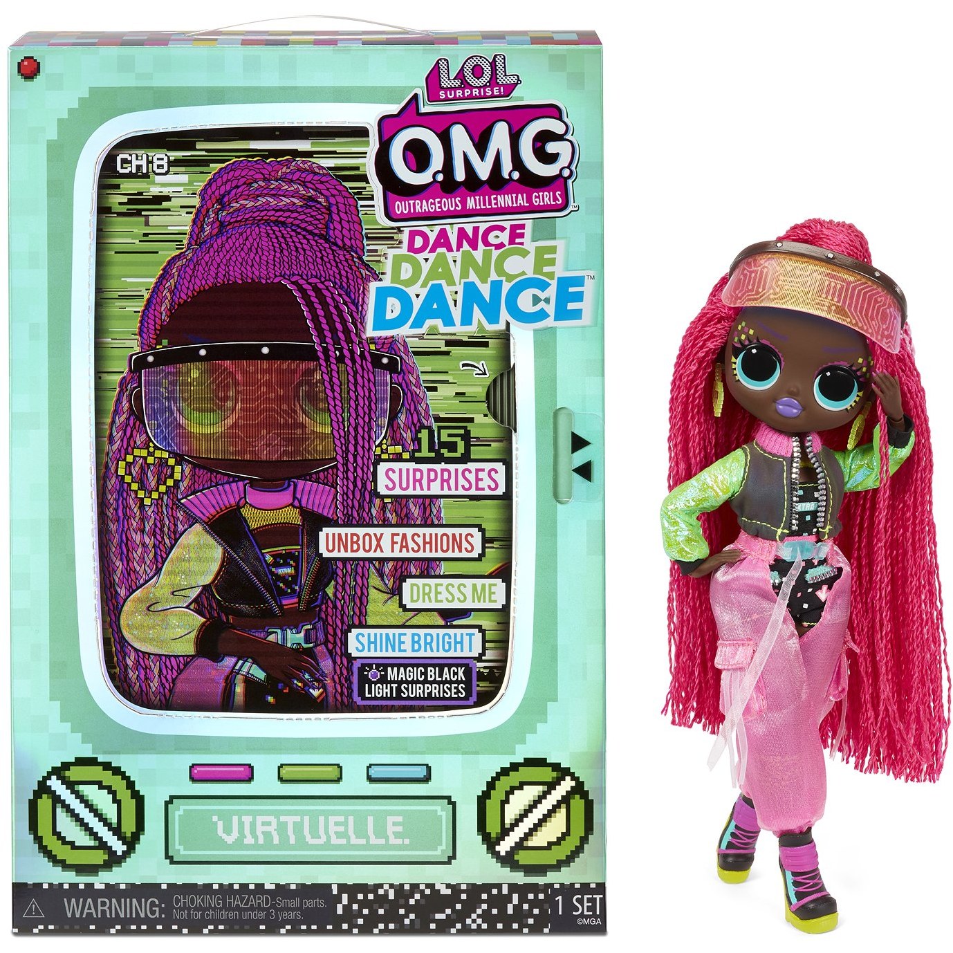 Игрушка l.o.l. surprise кукла omg dance doll- virtuelle117865