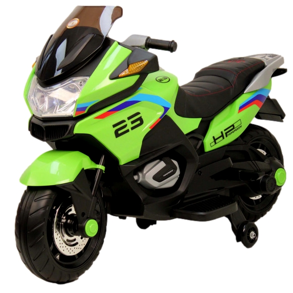 Электромотоцикл Rivertoys (зеленый) H222HH