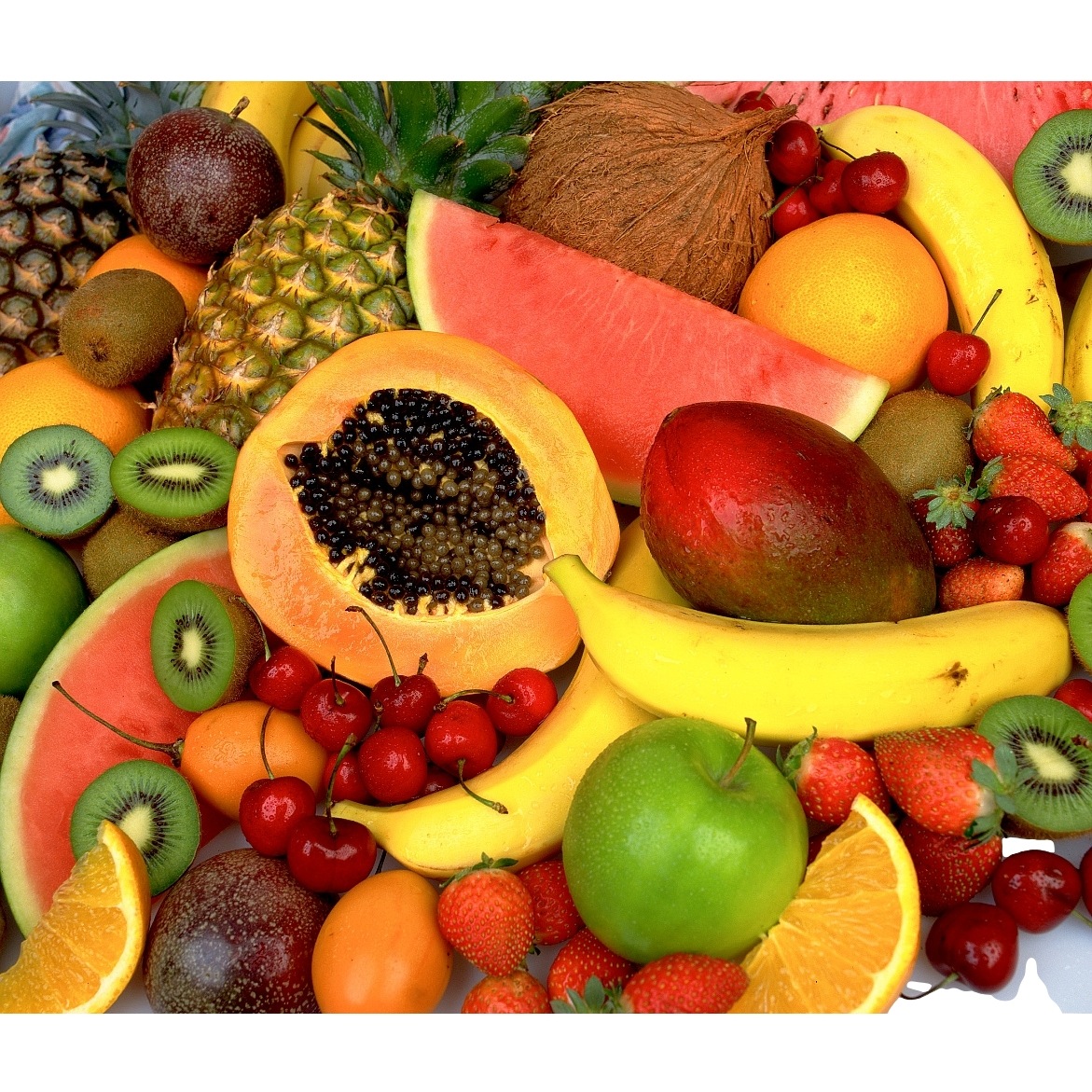 Картина по номерам "Спелые фрукты" (20 цветов, 40х50 см)