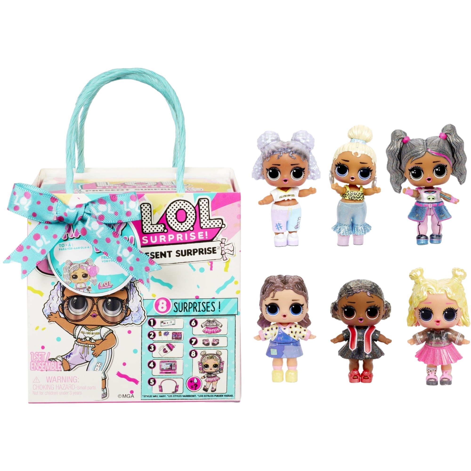Игрушка L.O.L. Surprise Куколка Present Surprise Tots Asst в PDQ 576396