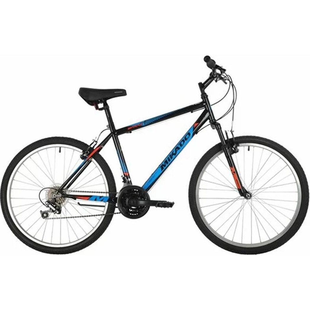 Велосипед 26" Mikado Spark 3.0 (черный, 18 скоростей)