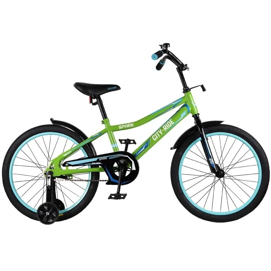 Велосипед 20" City-Ride Spark (зеленый)