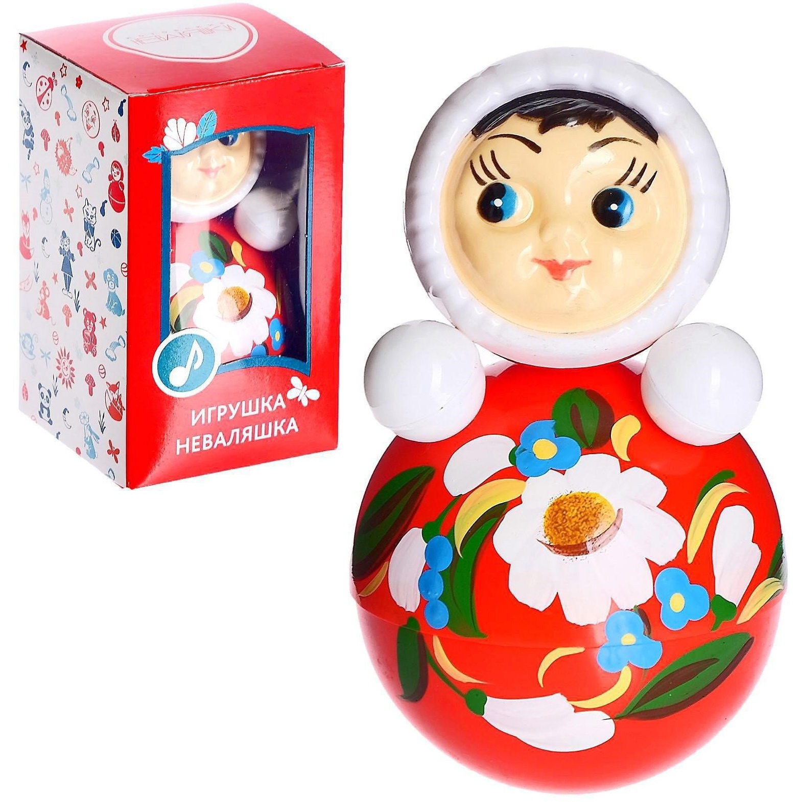 Неваляшка в художественной упаковке с рисунком 5266637