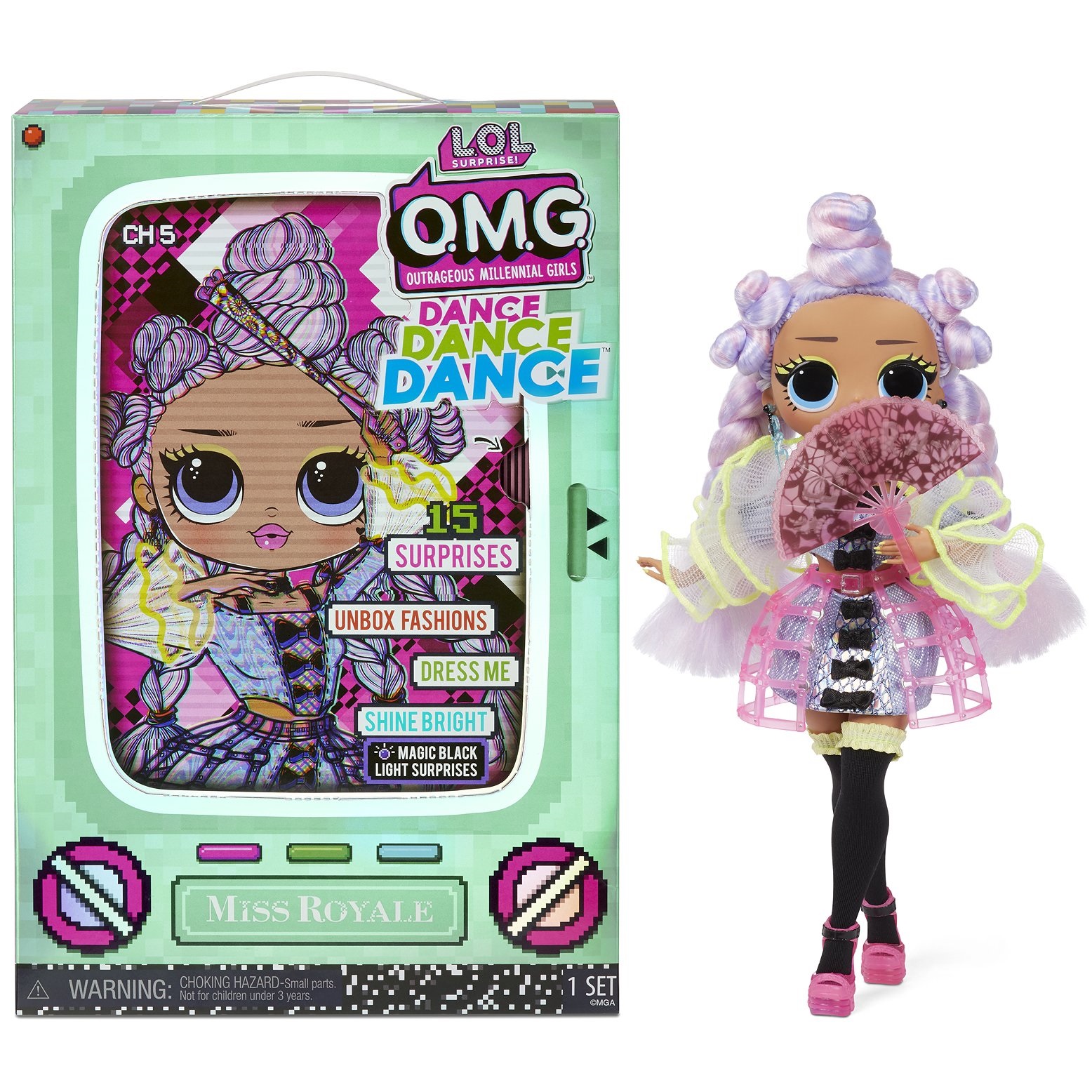 Игрушка L.O.L. Surprise Кукла OMG Dance Doll- Miss Royale 117872