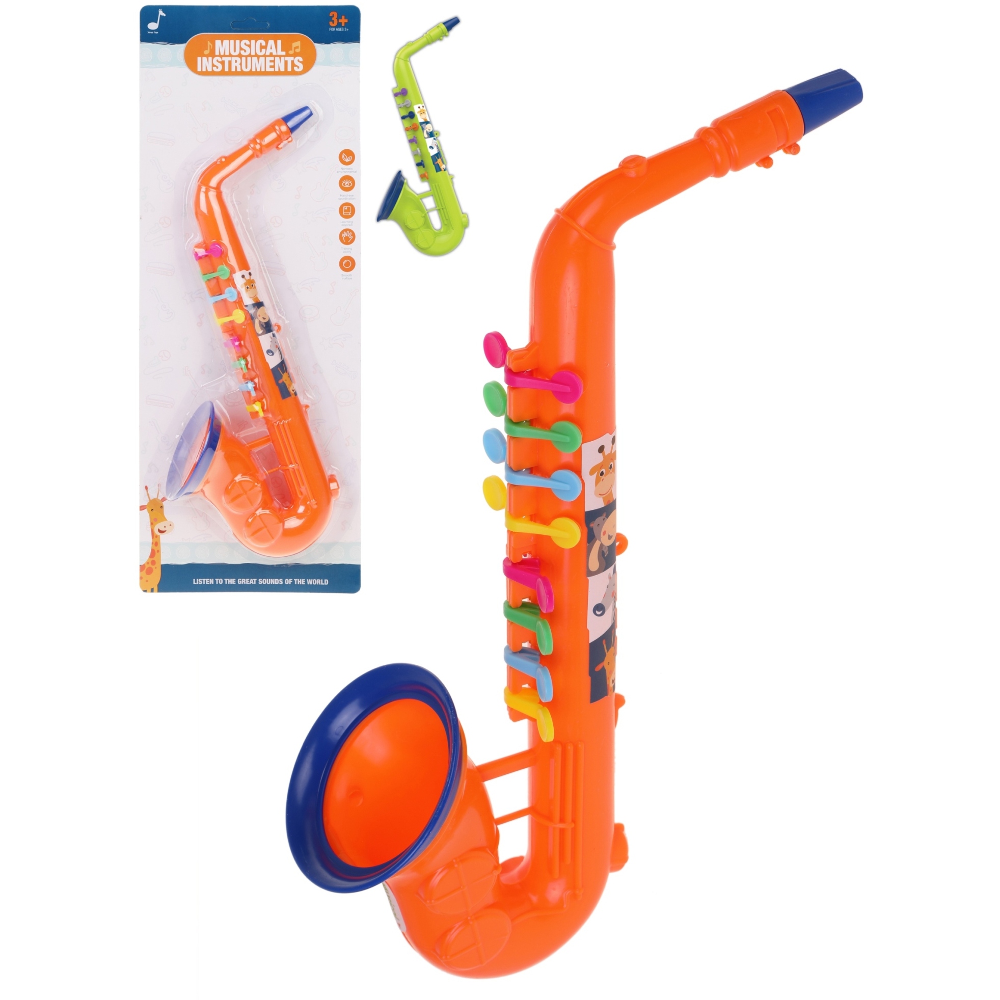 Музыкальный инструмент "Саксофон" (33.2 см) 200618374