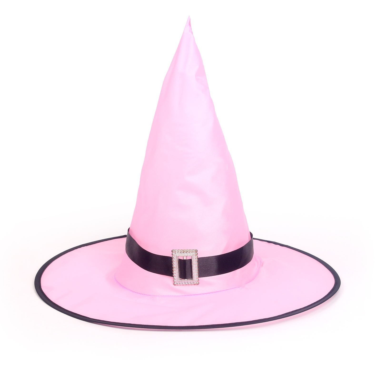 Карнавальная шляпа "Колдунья" с диодами (розовый)