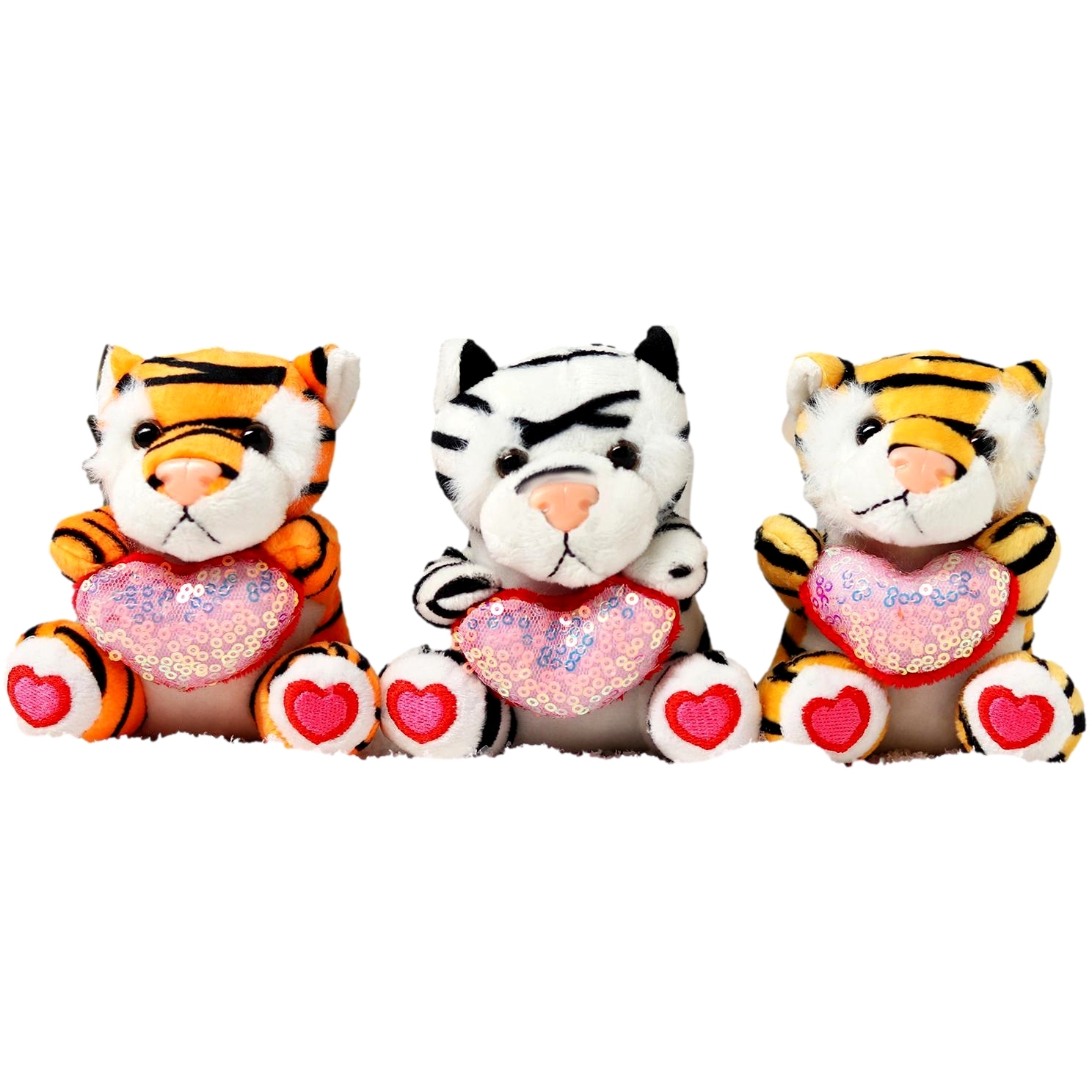 Мягкая игрушка "Влюблённый тигруля" (12 см)