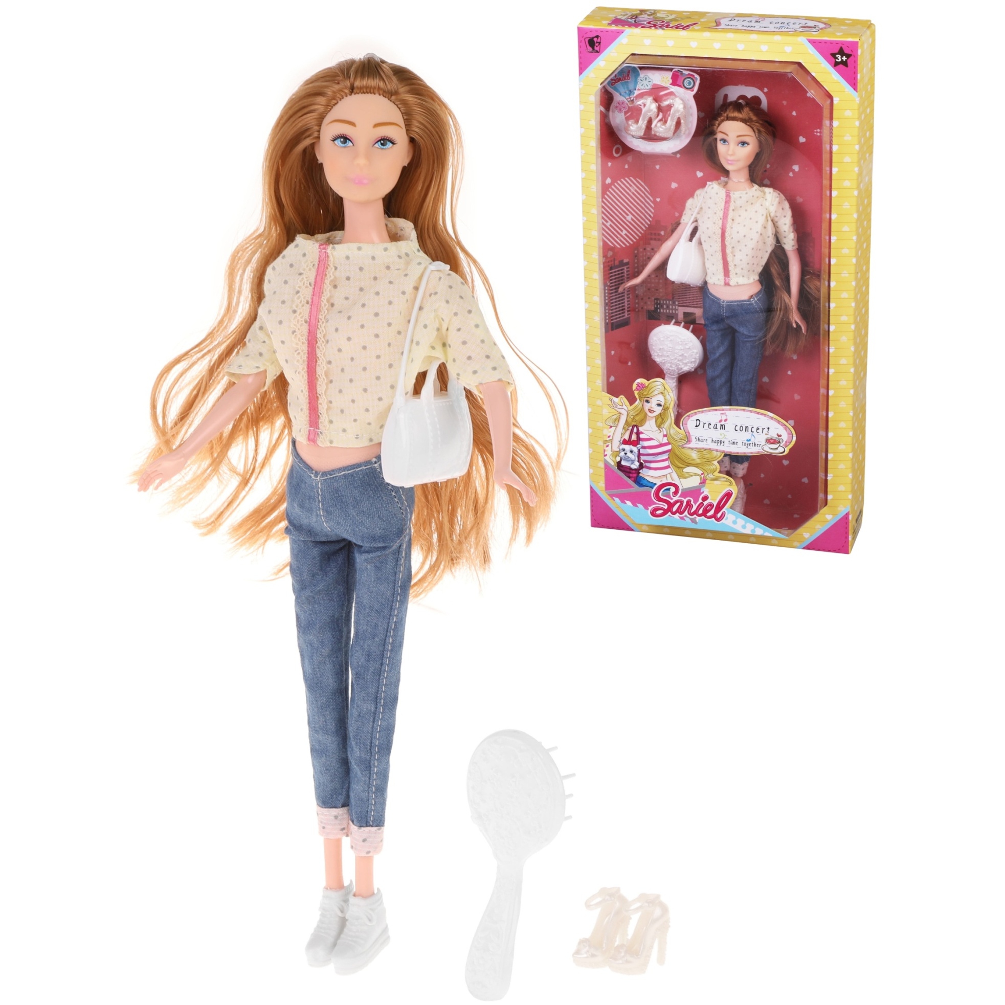 Кукла "Модница" (4 предмета, 29 см)