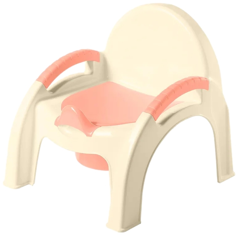 Горшок-стульчик (упак.6 шт.) NEW (светло-розовый арт.431326733) 4313267