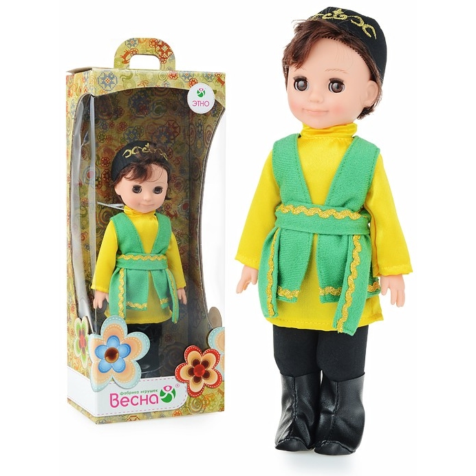 Кукла Мальчик в татарском костюме (Весна, 30 см) В3914