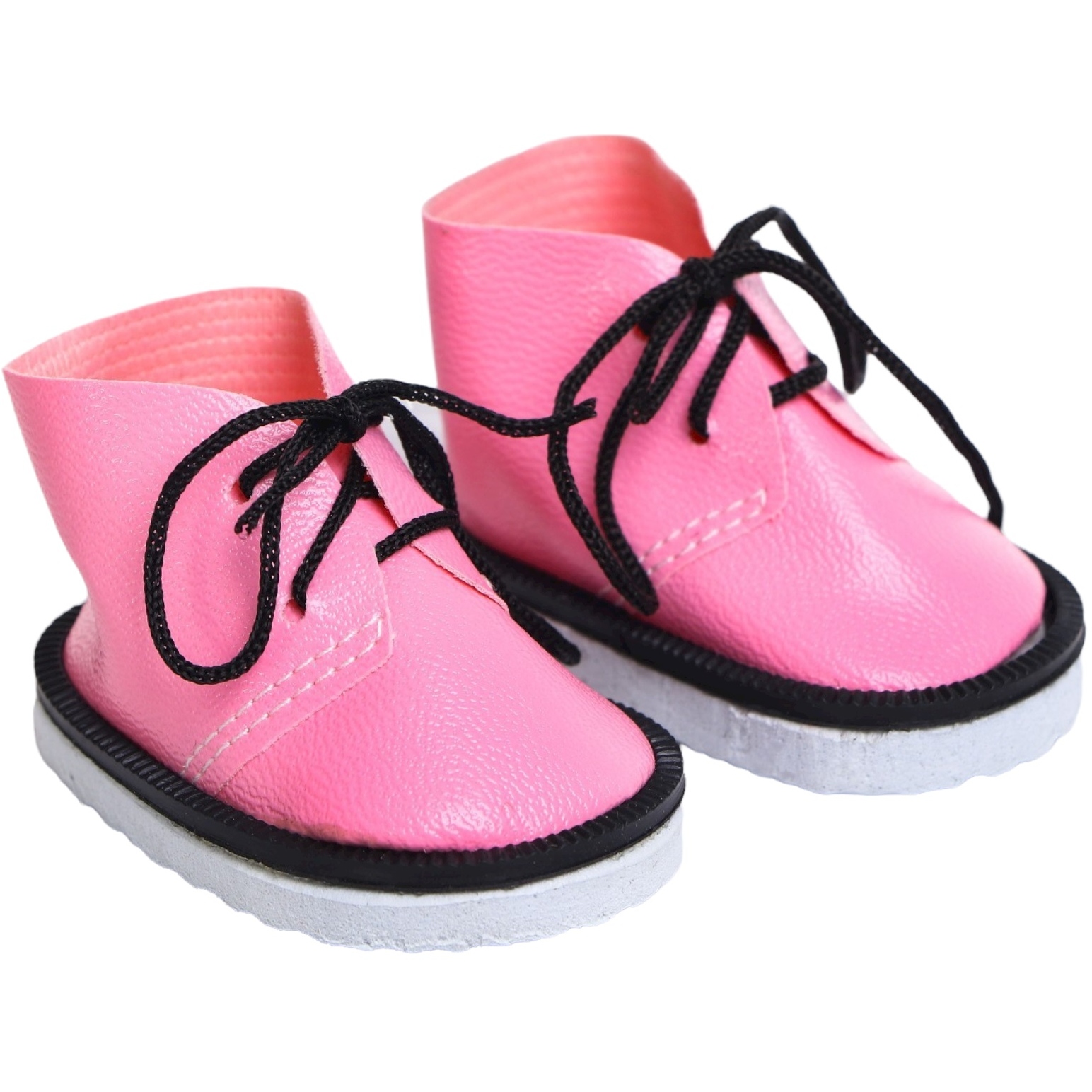 Ботинки для куклы "Завязки" (6 см, нежно-розовый) 3495211