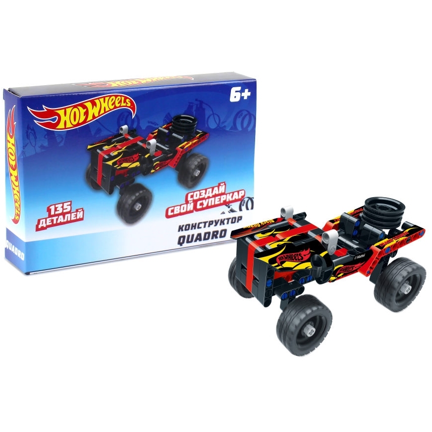 Hot Wheels Конструктор "Quadro" (135 деталей) Т15399