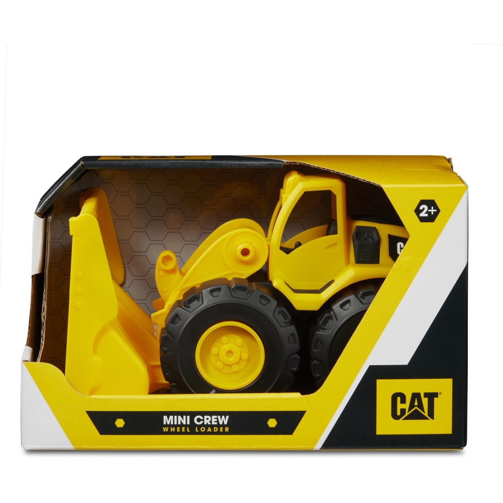 CAT погрузчик Mini Crew 18 см фривил пластик коробка Т19106