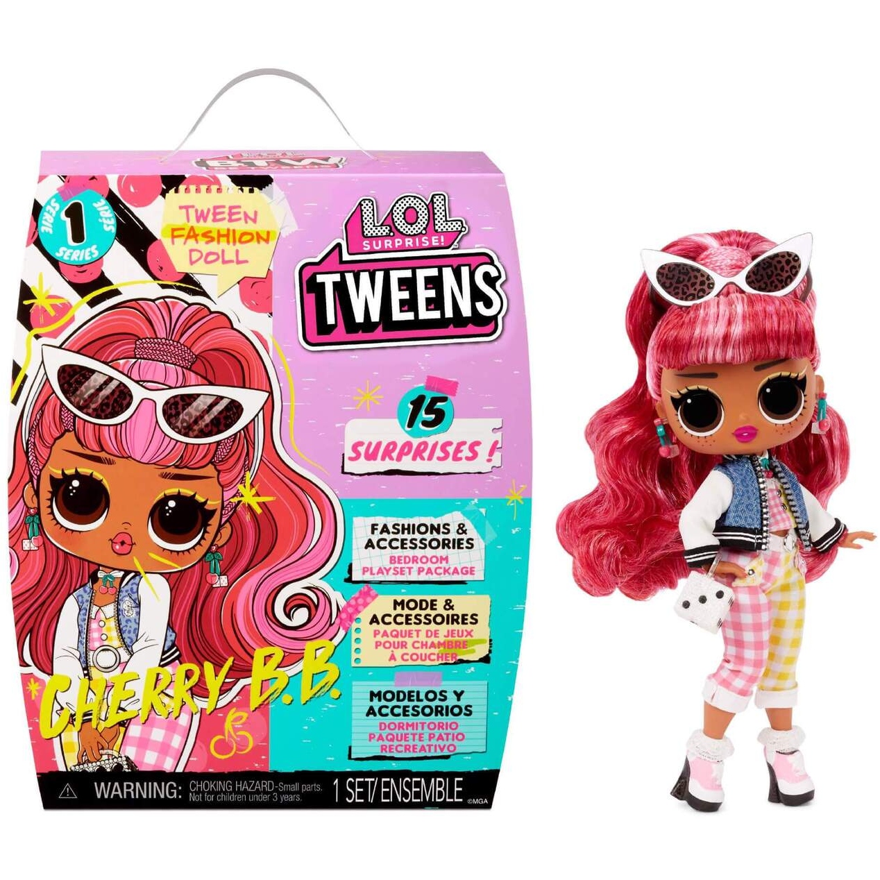 Игрушка L.O.L. Surprise Кукла Tweens Doll- Cherry B.B. 576710
