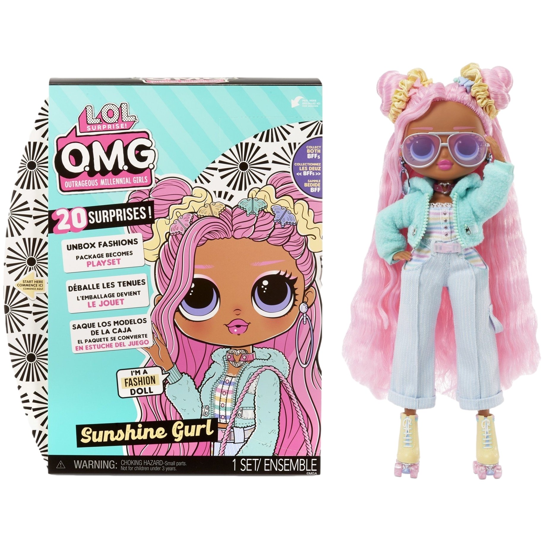 Кукла L.O.L. Surprise Кукла OMG Doll Series 4.5 - Sunshine 572788