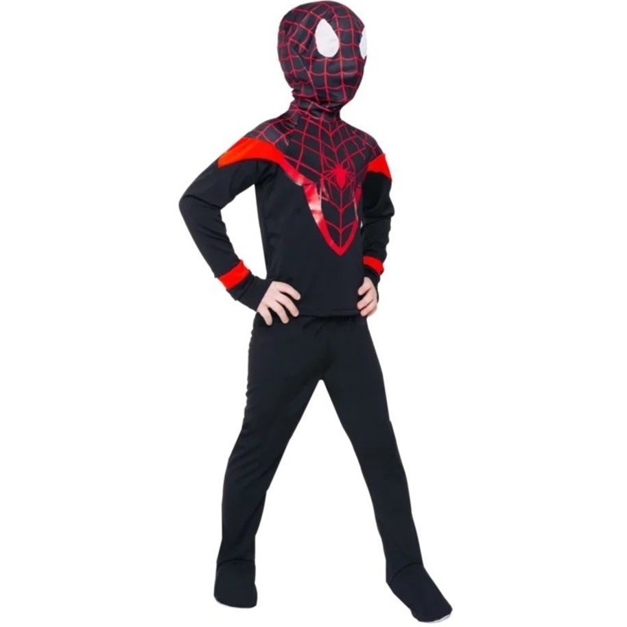 Карнавальный костюм "Человек-паук" (рубашка, брюки, перчатки) размер 122-64