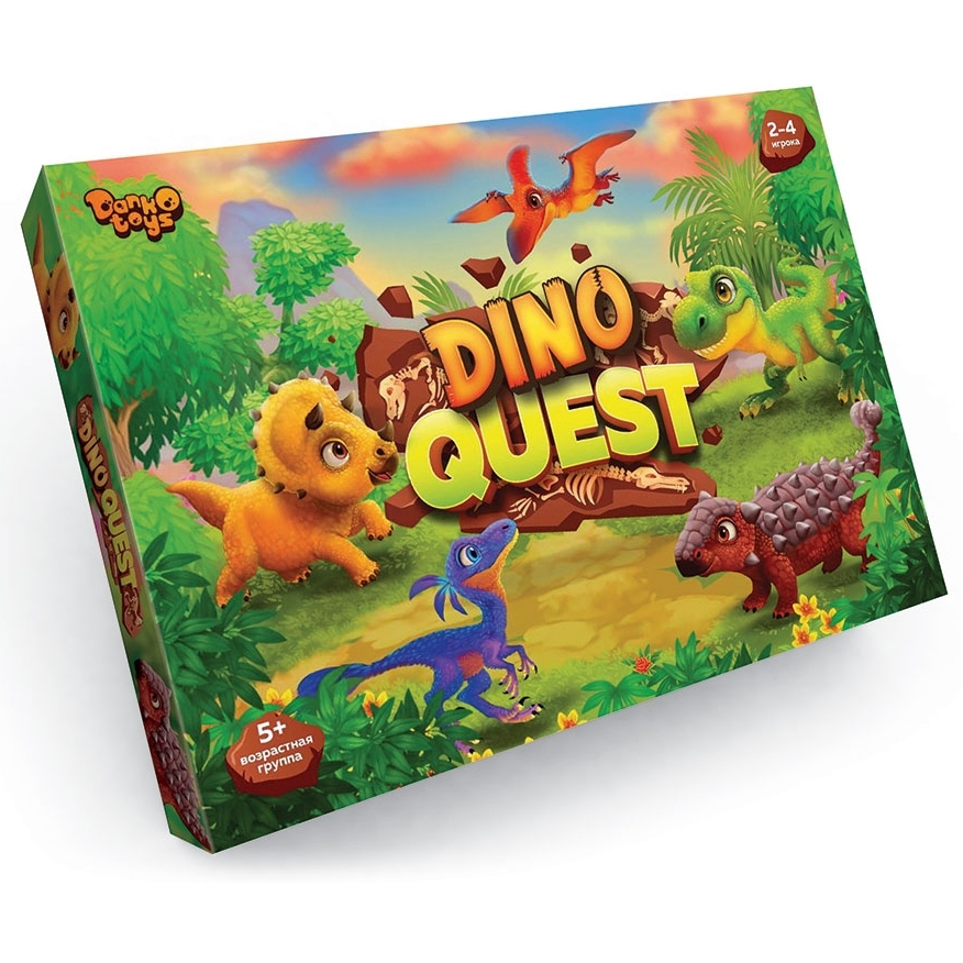 Настольная игра Dino Quest DT G99