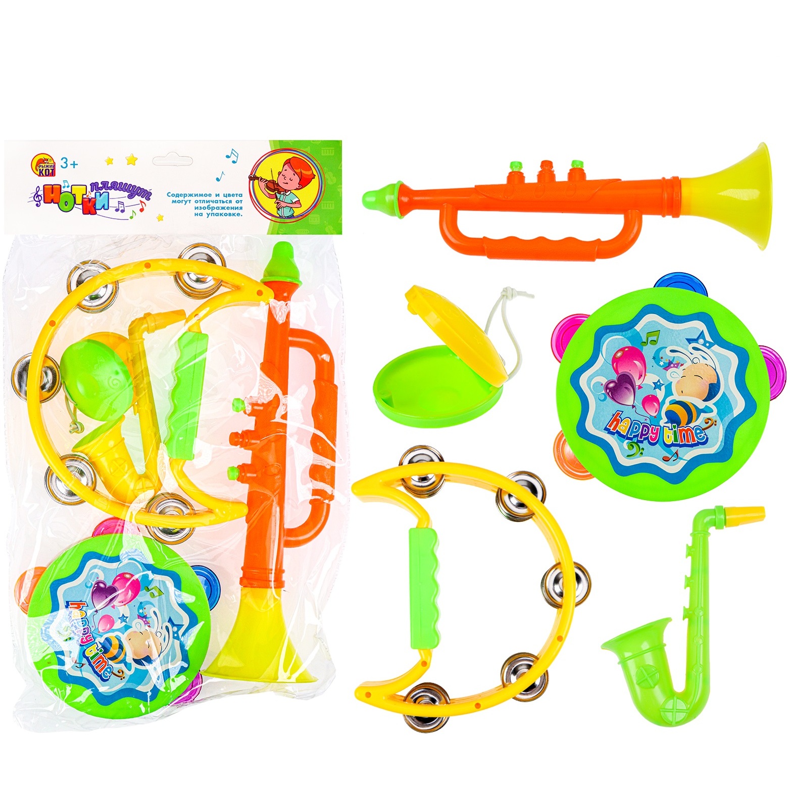 Набор музыкальных инструментов "Маленький оркестр 5" (5 предметов)