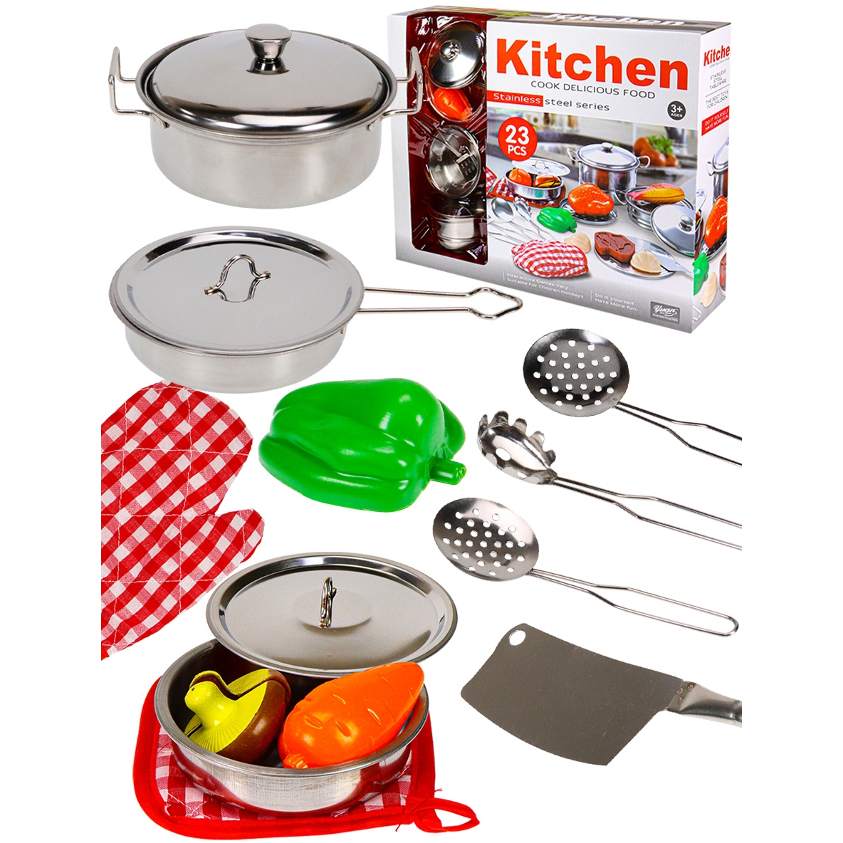 Набор посуды с продуктами "КУЛИНАРНОЕ ИСКУССТВО" (43.5см*11см*35см, в кор.) (Арт. 1526486) 1526486