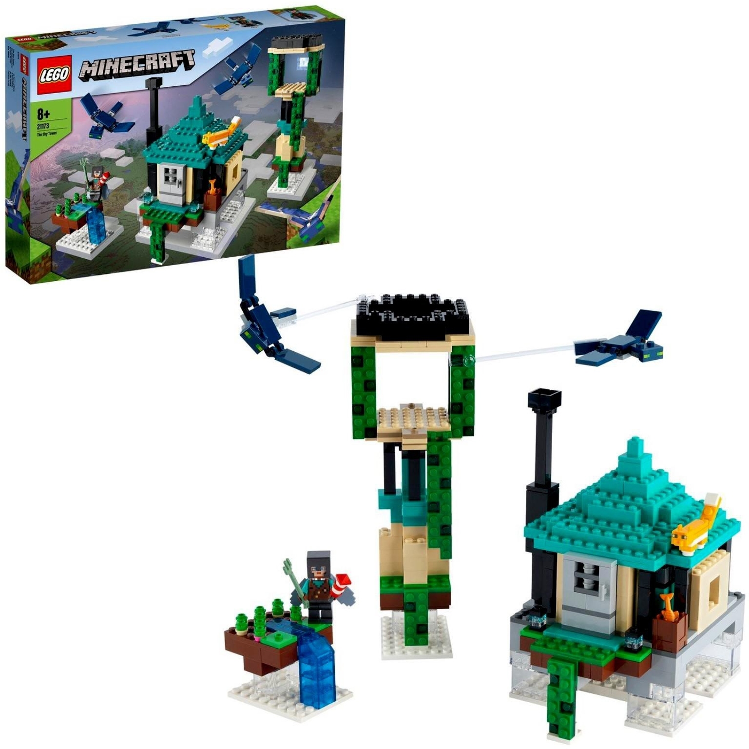 Конструктор Лего Minecraft "Небесная башня" 21173