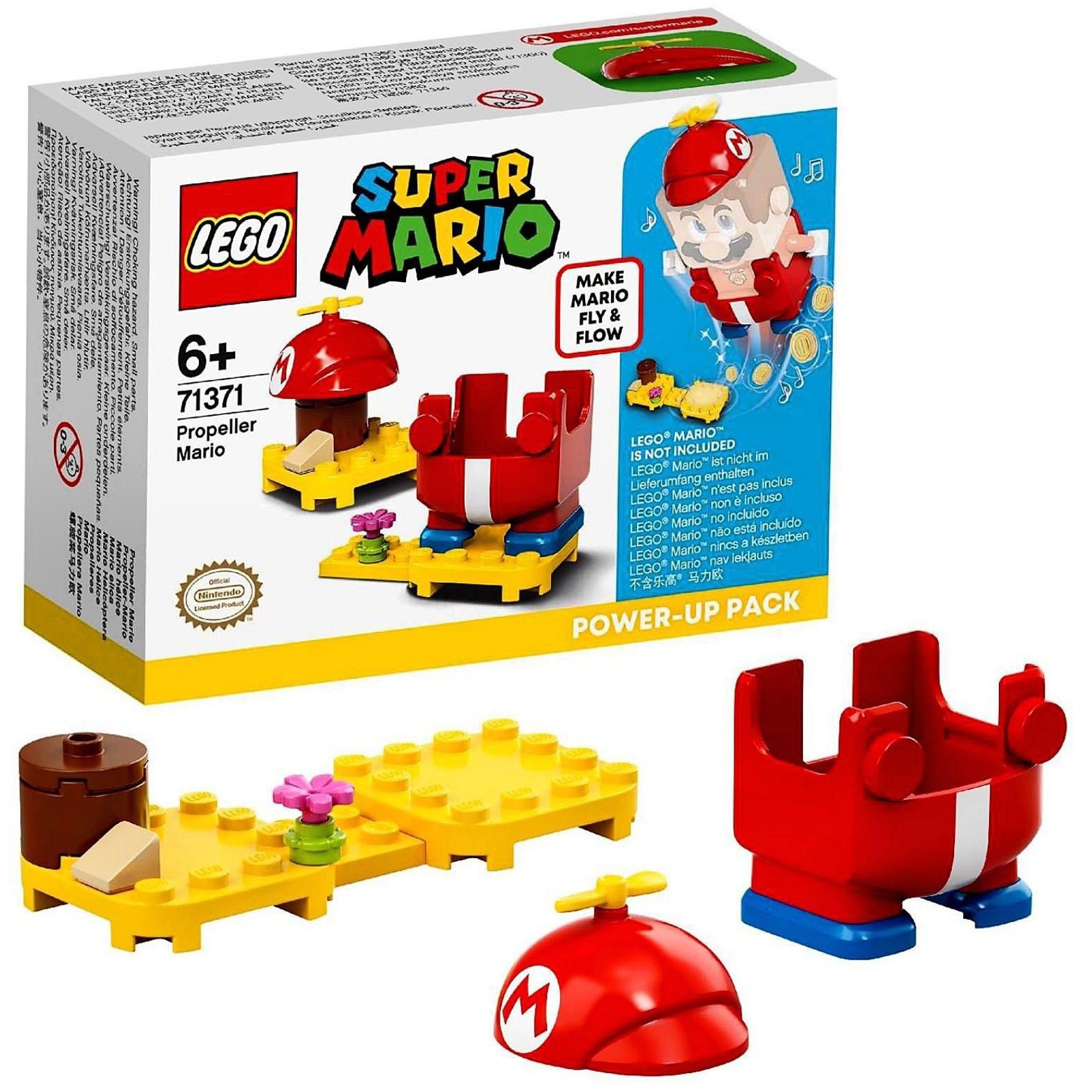 Конструктор Лего Super Mario "Марио-вертолет. Набор усилений"71371
