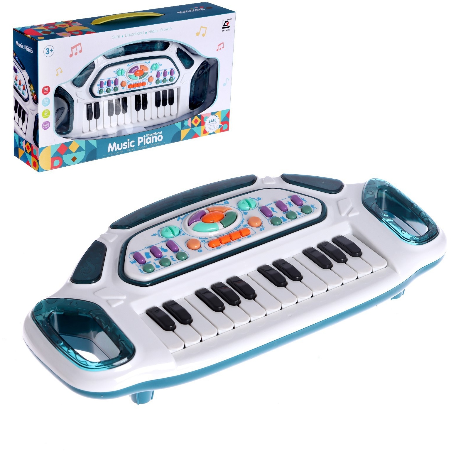 Музыкальная игрушка "Пианино" (свет, звук)
