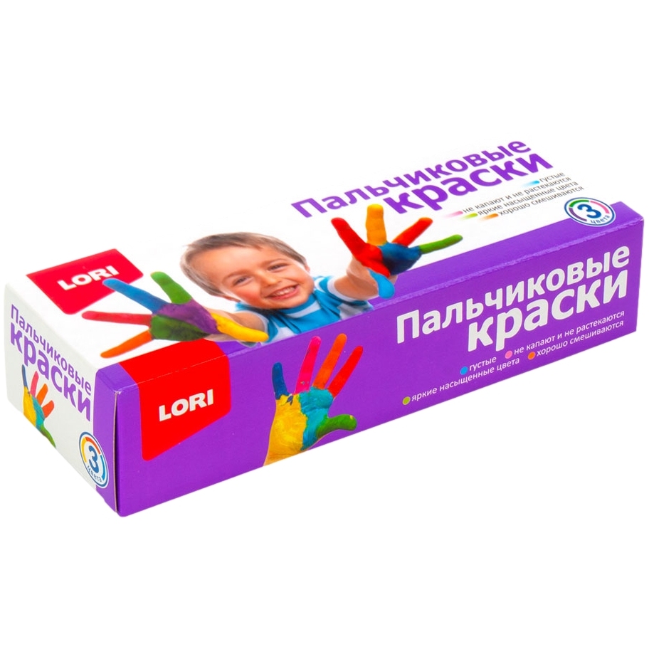 Пальчиковые краски (3 цвета по 70 мл.)