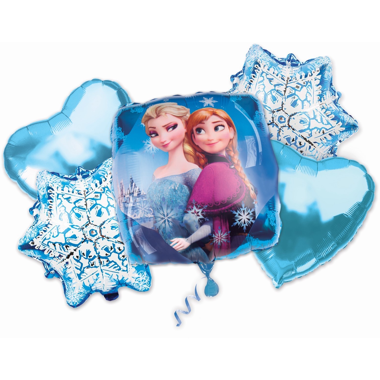 Набор фольгированных шаров "Эльза и Анна", Холодное сердце, квадрат 6969541